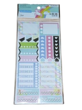 RECOLLECTIONS lollipalooza stickers autocollants 110 pc
